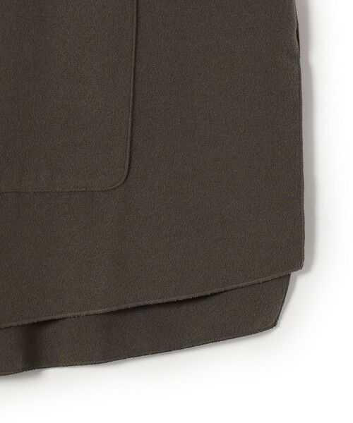 SHIPS / シップス ポンチョ | SHIPS Colors:ダブルフェイス ウールライク オーバー ジレ | 詳細8