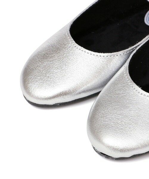 SHIPS / シップス フラットシューズ | JAVERFLEX:メタリック レザー シューズ | 詳細2