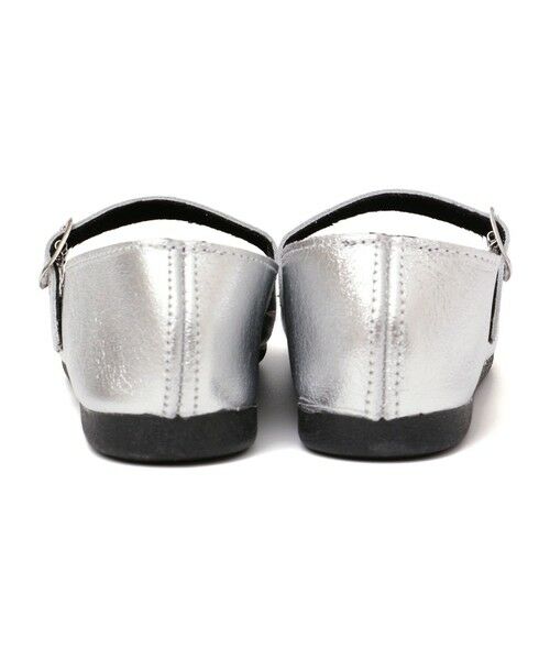 SHIPS / シップス フラットシューズ | JAVERFLEX:メタリック レザー シューズ | 詳細3