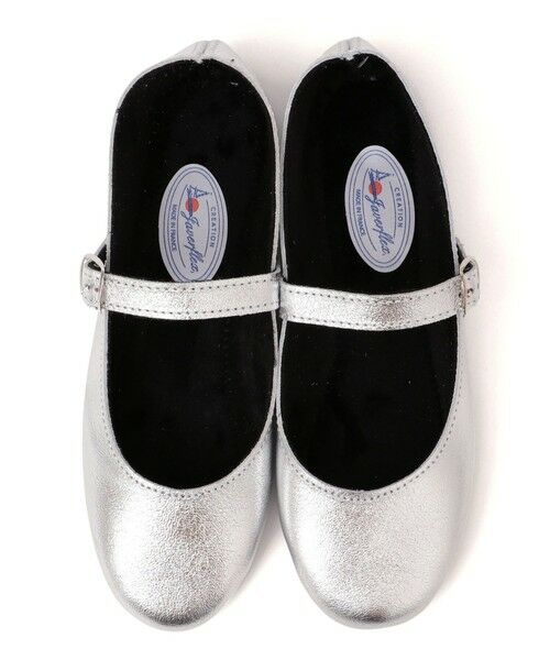 SHIPS / シップス フラットシューズ | JAVERFLEX:メタリック レザー シューズ | 詳細4