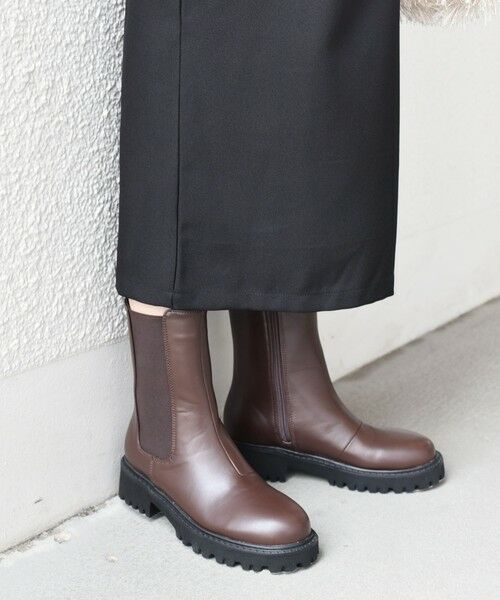 SHIPS / シップス ブーツ（ショート丈） | 《一部追加予約》SHIPS Colors:サイドゴア ブーツ◆ | 詳細9