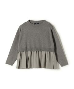 SHIPS / シップス ニット・セーター | SHIPS Colors:〈手洗い可能〉ヘムプリーツ ボートネック ニット