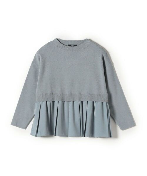 SHIPS / シップス ニット・セーター | SHIPS Colors:〈手洗い可能〉ヘムプリーツ ボートネック ニット | 詳細3