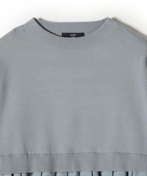 SHIPS / シップス ニット・セーター | SHIPS Colors:〈手洗い可能〉ヘムプリーツ ボートネック ニット | 詳細5