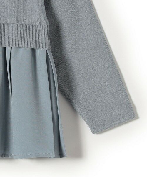 SHIPS / シップス ニット・セーター | SHIPS Colors:〈手洗い可能〉ヘムプリーツ ボートネック ニット | 詳細6
