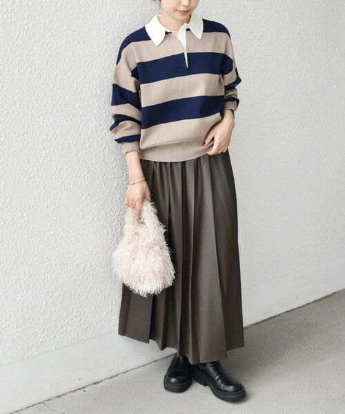 SHIPS / シップス ニット・セーター | SHIPS Colors:〈手洗い可能〉ラガー ニット | 詳細10