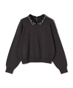 SHIPS / シップス ニット・セーター | SHIPS Colors:〈手洗い可能〉ビジュー カラー ニット◇