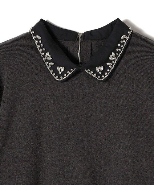 SHIPS / シップス ニット・セーター | SHIPS Colors:〈手洗い可能〉ビジュー カラー ニット◇ | 詳細2