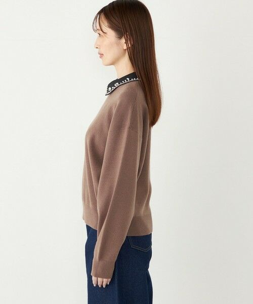 SHIPS / シップス ニット・セーター | SHIPS Colors:〈手洗い可能〉ビジュー カラー ニット◇ | 詳細10