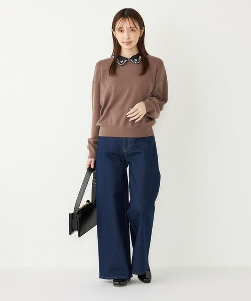 SHIPS / シップス ニット・セーター | SHIPS Colors:〈手洗い可能〉ビジュー カラー ニット◇ | 詳細15