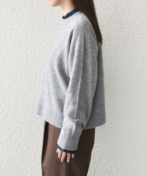 SHIPS / シップス ニット・セーター | SHIPS Colors:〈手洗い可能〉CASHMILE(R) サドルショルダー ニット | 詳細5