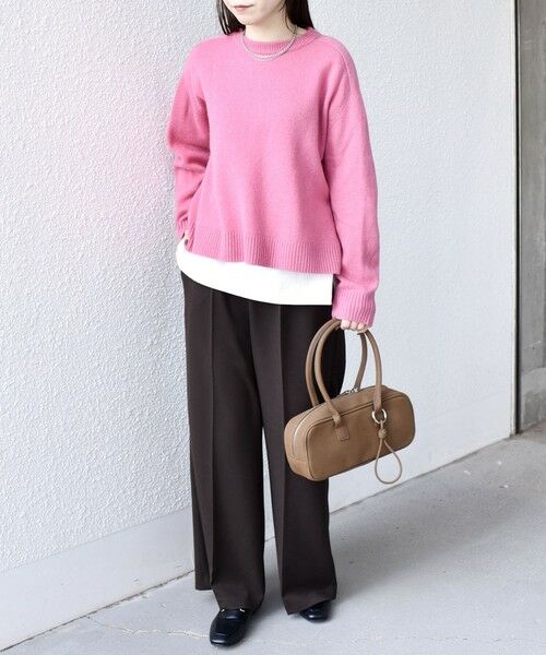 SHIPS / シップス ニット・セーター | SHIPS Colors:〈手洗い可能〉CASHMILE(R) サドルショルダー ニット | 詳細16