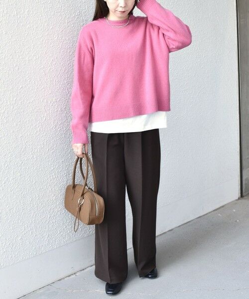 SHIPS / シップス ニット・セーター | SHIPS Colors:〈手洗い可能〉CASHMILE(R) サドルショルダー ニット | 詳細19