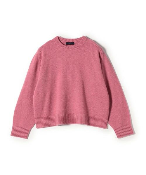 SHIPS for women/シップスウィメン SHIPS Colors:〈手洗い可能〉CASHMILE(R) サドルショルダー ニット ピンク ONE SIZE