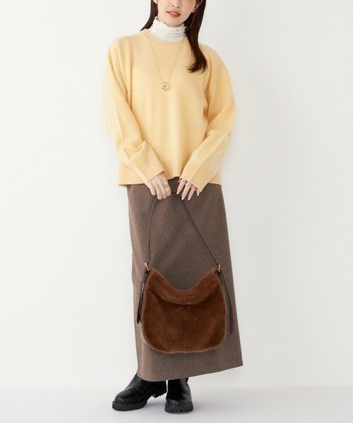 SHIPS / シップス ニット・セーター | SHIPS Colors:〈手洗い可能〉CASHMILE(R) サドルショルダー ニット | 詳細25