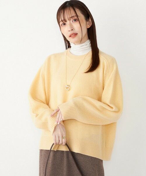 SHIPS / シップス ニット・セーター | SHIPS Colors:〈手洗い可能〉CASHMILE(R) サドルショルダー ニット | 詳細21