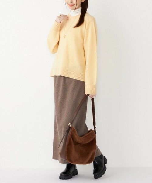 SHIPS / シップス ニット・セーター | SHIPS Colors:〈手洗い可能〉CASHMILE(R) サドルショルダー ニット | 詳細26