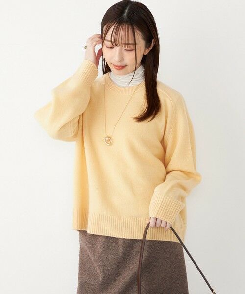 SHIPS / シップス ニット・セーター | SHIPS Colors:〈手洗い可能〉CASHMILE(R) サドルショルダー ニット | 詳細27