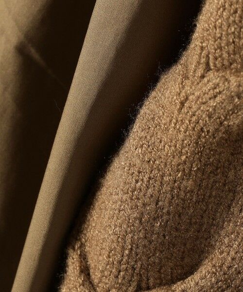 SHIPS / シップス ニット・セーター | SHIPS Colors:〈手洗い可能〉ケーブル ドッキング ニット | 詳細5