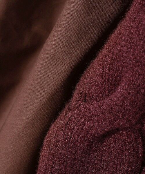 SHIPS / シップス ニット・セーター | SHIPS Colors:〈手洗い可能〉ケーブル ドッキング ニット | 詳細7