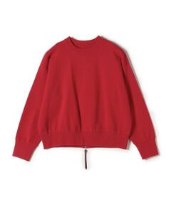 SHIPS / シップス ニット・セーター | 《一部追加予約》SHIPS Colors:〈手洗い可能〉スウェットライク バックジップ ニット◆