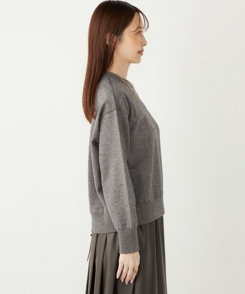 SHIPS / シップス ニット・セーター | 《一部追加予約》SHIPS Colors:〈手洗い可能〉スウェットライク バックジップ ニット◆ | 詳細14