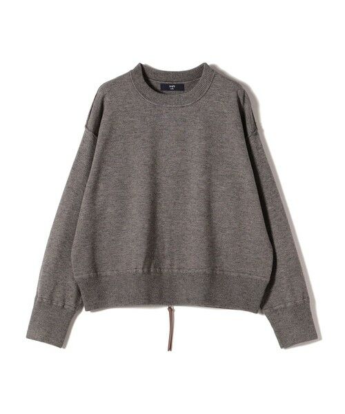 SHIPS / シップス ニット・セーター | 《一部追加予約》SHIPS Colors:〈手洗い可能〉スウェットライク バックジップ ニット◆ | 詳細9