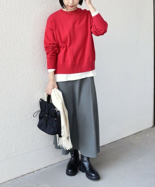 SHIPS / シップス ニット・セーター | SHIPS Colors:〈手洗い可能〉スウェットライク バックジップ ニット◇ | 詳細24