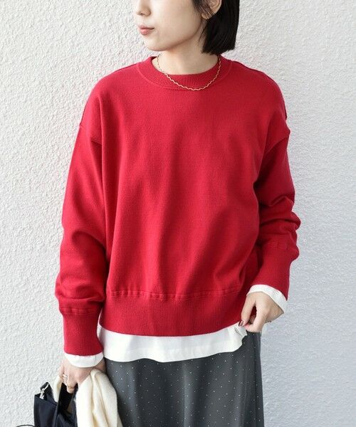 SHIPS / シップス ニット・セーター | SHIPS Colors:〈手洗い可能〉スウェットライク バックジップ ニット◇ | 詳細25