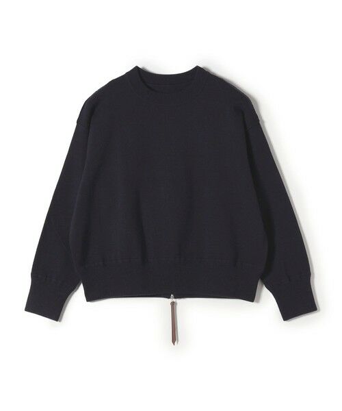 SHIPS / シップス ニット・セーター | 《一部追加予約》SHIPS Colors:〈手洗い可能〉スウェットライク バックジップ ニット◆ | 詳細23