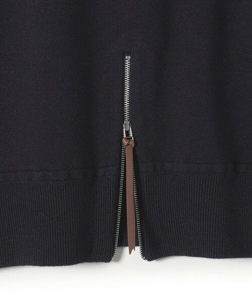 SHIPS / シップス ニット・セーター | 《一部追加予約》SHIPS Colors:〈手洗い可能〉スウェットライク バックジップ ニット◆ | 詳細26