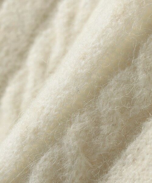 SHIPS / シップス ニット・セーター | SHIPS Colors:〈手洗い可能〉シャツ レイヤードライク ケーブル ニット | 詳細1