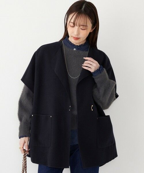 SHIPS / シップス ニット・セーター | SHIPS Colors:〈手洗い可能〉シャギー クルーネック ニット | 詳細10