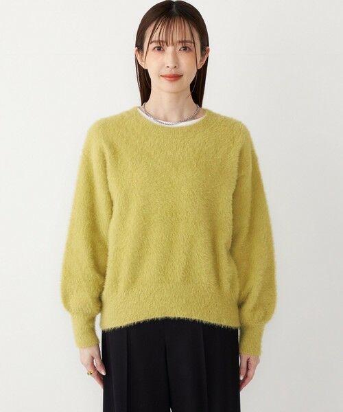 SHIPS / シップス ニット・セーター | SHIPS Colors:〈手洗い可能〉シャギー クルーネック ニット | 詳細28