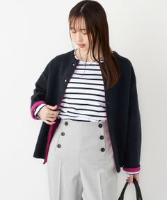 SHIPS / シップス カーディガン・ボレロ | 《一部追加予約》SHIPS Colors:〈手洗い可能〉チャイニーズラクーン 接結 カーディガン◆