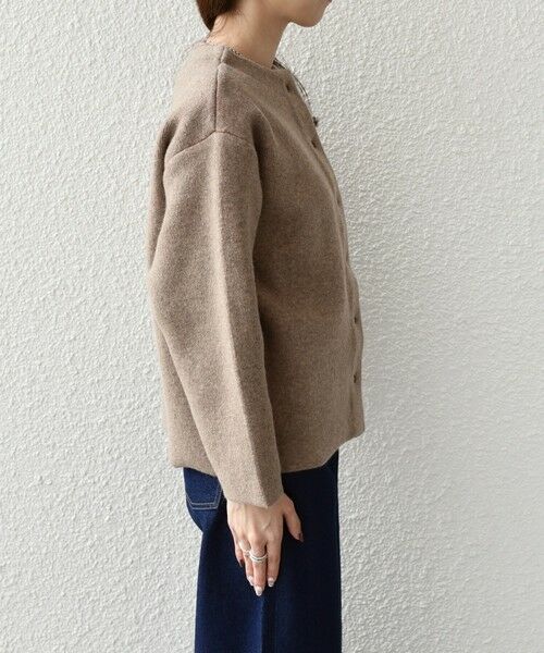 SHIPS / シップス カーディガン・ボレロ | 《一部追加予約》SHIPS Colors:〈手洗い可能〉チャイニーズラクーン 接結 カーディガン◆ | 詳細12