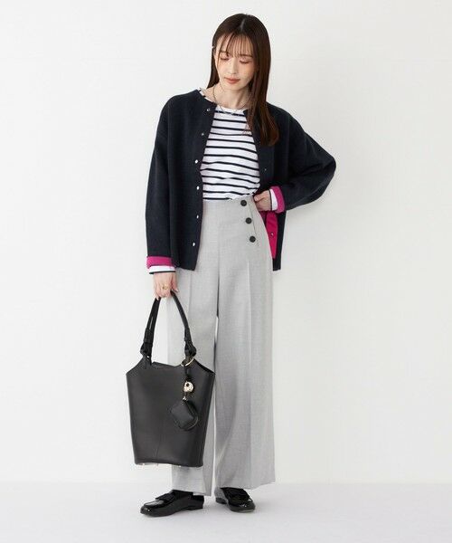 SHIPS / シップス カーディガン・ボレロ | 《一部追加予約》SHIPS Colors:〈手洗い可能〉チャイニーズラクーン 接結 カーディガン◆ | 詳細22