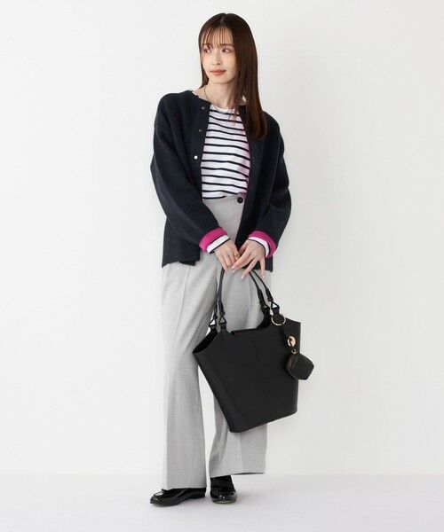 SHIPS / シップス カーディガン・ボレロ | 《一部追加予約》SHIPS Colors:〈手洗い可能〉チャイニーズラクーン 接結 カーディガン◆ | 詳細26