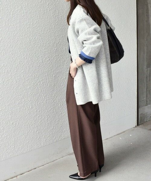 SHIPS / シップス カーディガン・ボレロ | SHIPS Colors:〈手洗い可能〉チャイニーズラクーン 接結 ミディアムカーディガン◇ | 詳細14