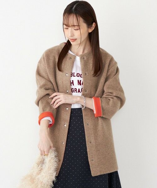 SHIPS / シップス カーディガン・ボレロ | SHIPS Colors:〈手洗い可能〉チャイニーズラクーン 接結 ミディアムカーディガン◇ | 詳細23