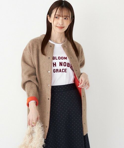 SHIPS / シップス カーディガン・ボレロ | SHIPS Colors:〈手洗い可能〉チャイニーズラクーン 接結 ミディアムカーディガン◇ | 詳細24