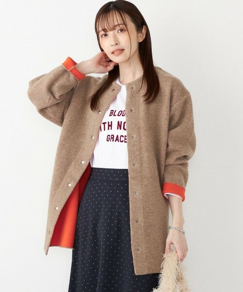 SHIPS / シップス カーディガン・ボレロ | SHIPS Colors:〈手洗い可能〉チャイニーズラクーン 接結 ミディアムカーディガン◇ | 詳細25