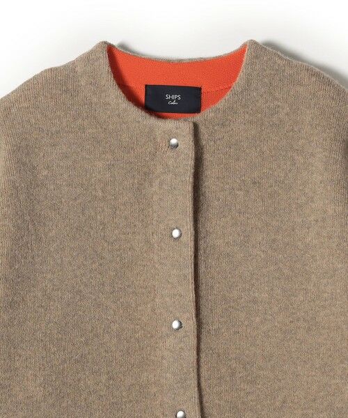 SHIPS / シップス カーディガン・ボレロ | SHIPS Colors:〈手洗い可能〉チャイニーズラクーン 接結 ミディアムカーディガン◇ | 詳細17