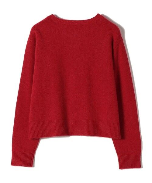 SHIPS / シップス カーディガン・ボレロ | SHIPS Colors:フォックス アンゴラ クルーネック カーディガン◇ | 詳細1