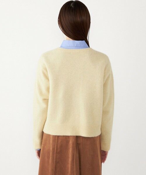 SHIPS / シップス カーディガン・ボレロ | SHIPS Colors:フォックス アンゴラ クルーネック カーディガン◇ | 詳細10