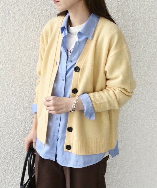 SHIPS / シップス カーディガン・ボレロ | SHIPS Colors:〈手洗い可能〉CASHMILE(R) Vネック カーディガン | 詳細15