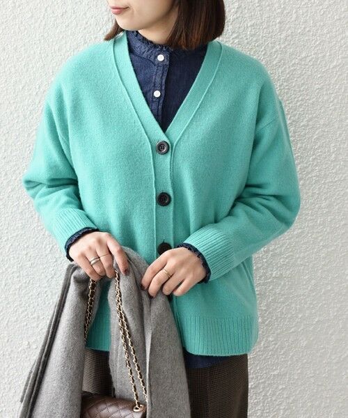 SHIPS / シップス カーディガン・ボレロ | SHIPS Colors:〈手洗い可能〉CASHMILE(R) Vネック カーディガン | 詳細22