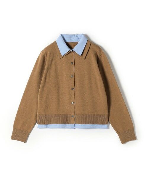 SHIPS / シップス カーディガン・ボレロ | SHIPS Colors:シャツ レイヤードライク カーディガン◇ | 詳細2