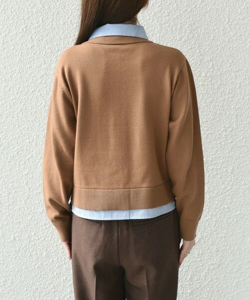 SHIPS / シップス カーディガン・ボレロ | SHIPS Colors:シャツ レイヤードライク カーディガン◇ | 詳細10