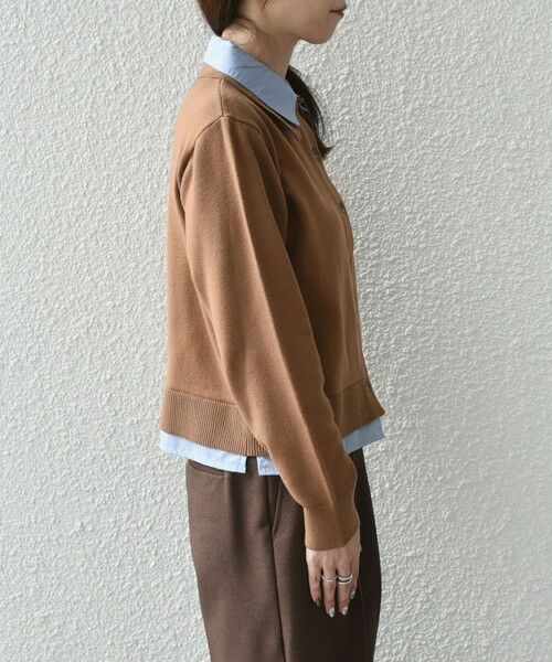 SHIPS / シップス カーディガン・ボレロ | SHIPS Colors:シャツ レイヤードライク カーディガン◇ | 詳細11